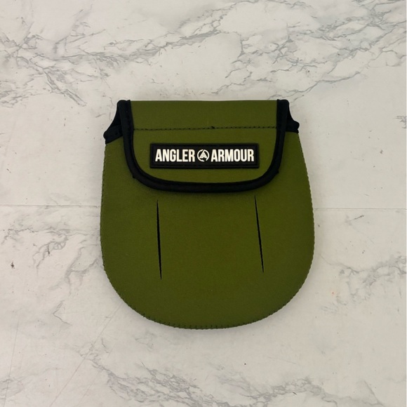 anglers armour Other - Tactical Anglers Assault Pouch Bag Green Color Hook And Eye 6x5 Bag Foam